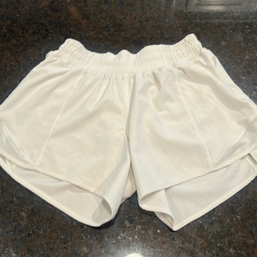 lululemon athletica White Athletic Shorts